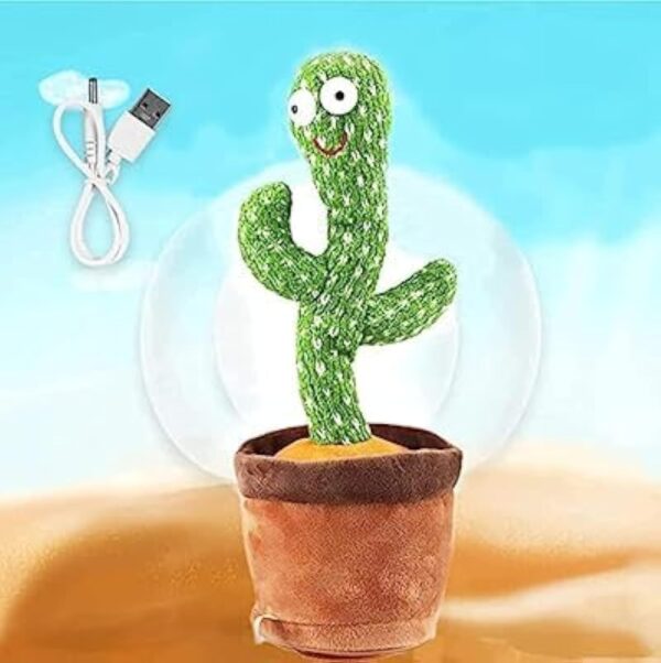 Recording Electronic Plush Dancing Cactus - Image 3