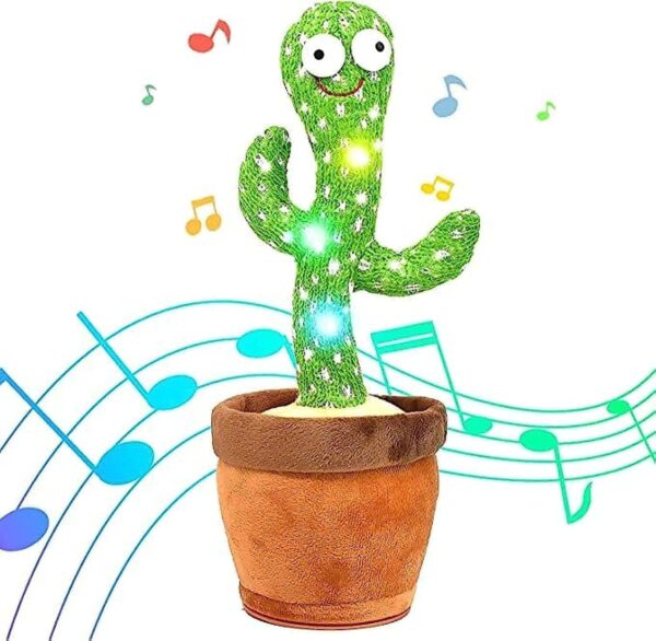 Recording Electronic Plush Dancing Cactus